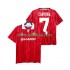 Camisola Manchester United CANTONA 7 1992 Retro Homem Equipamento Primeiro 1994 Manga Curta